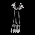 1Pc New Chinese Style Hair Clips for Women Cherry Hairpin Girls Elegant Ladies Headwear Costume Headdress Wedding Hair Accessories for Brides and Bridesmaids Stevvex