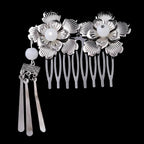 1Pc New Chinese Style Hair Clips for Women Cherry Hairpin Girls Elegant Ladies Headwear Costume Headdress Wedding Hair Accessories for Brides and Bridesmaids Stevvex