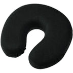 1PC New U Shaped Travel Pillow Car Air Flight Inflatable Pillows Neck Support Headrest Cushion Soft Nursing Cushion Black U-Shape Travel Pillow Automatic Air Inflatable Airplane Car Pillows Ring Pillow Folding Press Type Bed Pillows Stevvex
