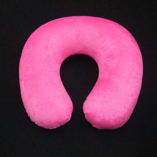 1PC New U Shaped Travel Pillow Car Air Flight Inflatable Pillows Neck Support Headrest Cushion Soft Nursing Cushion Black U-Shape Travel Pillow Automatic Air Inflatable Airplane Car Pillows Ring Pillow Folding Press Type Bed Pillows Stevvex