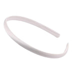 1PC Plastic Fashion Frosted Wide Headband Hair Band Headwear Bezel Hair Accessories For Woman Satin Covered Resin Hairbands Gorgeous Hair Accessories For Women Stevvex