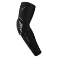 1PC Sport Black Arm Guard Compression Sleeves Sports Fitness Elastic Elbow Protective Pad Outdoor Basketball Football Sleeves For UV Summer Sun Protection Men Athletic Arm Cover Stevvex
