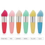 1PC Womens Powder Sponge Beauty Cosmetic Puff Face Makeup Brushes Tools with Handle Makeup Brush Professional Soft Mushroom Head Stevvex