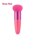 1PC Womens Powder Sponge Beauty Cosmetic Puff Face Makeup Brushes Tools with Handle Makeup Brush Professional Soft Mushroom Head Stevvex