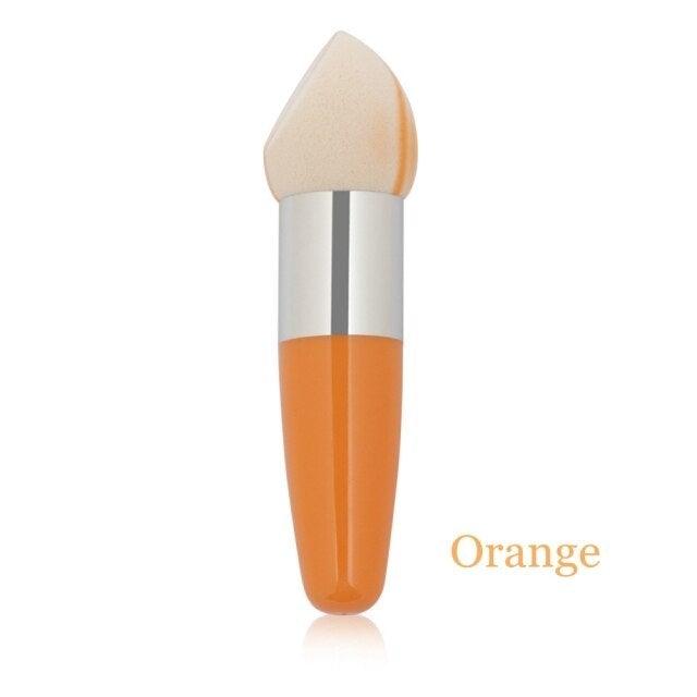 1PC Womens Powder Sponge Beauty Cosmetic Puff Face Makeup Brushes Tools with Handle Makeup Brush Professional Soft Mushroom Head Stevvex