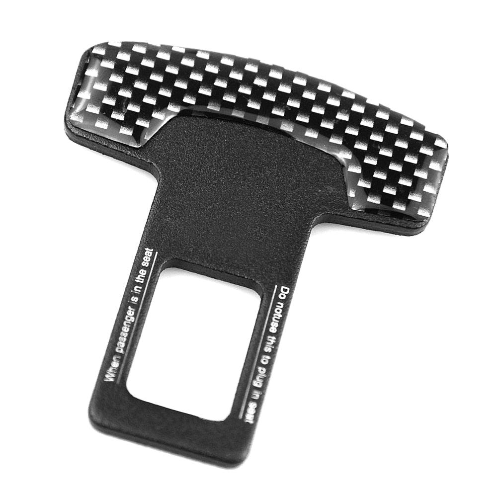 1pc\2pcs Car Safety Belt Buckle Clip Car Seat Belt Stopper Plug Vehicle Mount Bottle Opener Universal Interior Accessories Universal Seat Belt Buckle Auto Metal Seat Belts Clip  Alarm Stoppers for Car Seats Belt Buckles, Auto Metal Belt Plugs Car Seat Stevvex