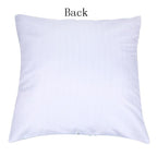 1Pcs Blue Christmas Tree Deer Santa Claus Pattern Polyester Cushion Cover Merry Christmas Throw Cushion Covers Tree Reindeer Star Pillow Case For Party Home Decoration Decorative Sofa Home Decor Pillowcover 45x45cm