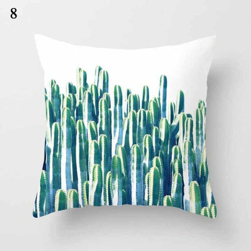 1Pcs Blue Pattern Cushion Cover Polyester Pillowcase Decorative Navy Blue White Pillow Covers Pillow Case Blue Home Bedroom Sofa Decor Pillow Cover Stevvex