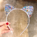 1Pcs Cute Cat Ears Headband Baby Girls Hairband Korean Children Princess Kids Gift Hair Band Props Party Girls Gorgeous Hair Accessories For Women Stevvex