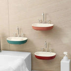 1Pcs Faucet Shape Draining Soap Dish Portable Bathroom Products Double Layer 3Colors Eco-friendly Soap Box Draining Soap Dish Sponge Holder Soap Container with Waterfall Spout for Bathroom Shower Kitchen Sink Stevvex