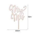 1Pcs Hollow Letter Love Just Married Mr & Mrs Cake Topper Mr and Mrs Cake Toppers Wooden Wedding Cake Topper Party Cake Decoration Mr And Mrs Cake Topper Bride and Groom Wooden Wedding Cake Topper For Wedding Party Supplies Stevvex