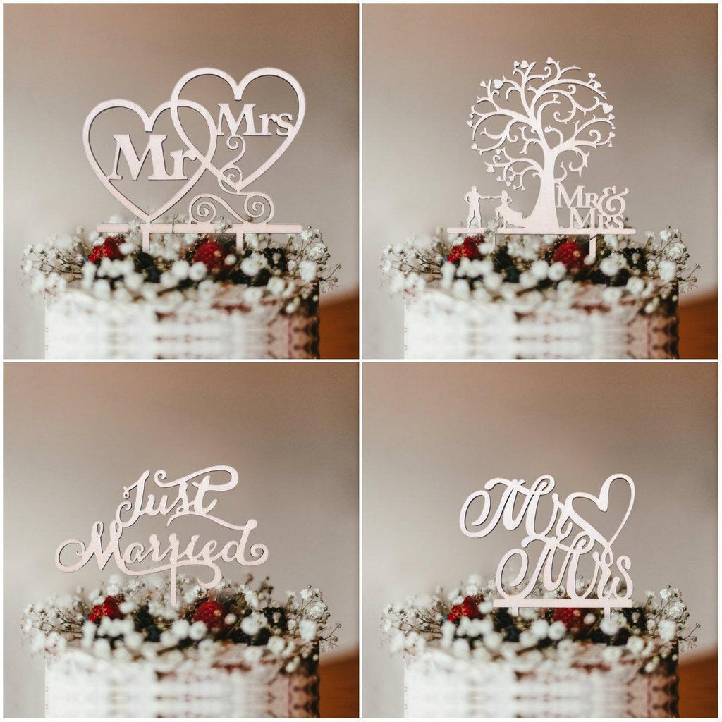 1Pcs Hollow Letter Love Just Married Mr & Mrs Cake Topper Mr and Mrs Cake Toppers Wooden Wedding Cake Topper Party Cake Decoration Mr And Mrs Cake Topper Bride and Groom Wooden Wedding Cake Topper For Wedding Party Supplies Stevvex