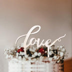 1Pcs Hollow Letter Love Just Married Mr & Mrs Cake Topper Mr and Mrs Cake Toppers Wooden Wedding Cake Topper Party Cake Decoration Mr And Mrs Cake Topper Bride and Groom Wooden Wedding Cake Topper For Wedding Party Supplies Stevvex