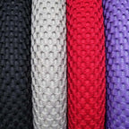 1Pcs Ice Silk Steering Wheel Cover Non-Slip Car Wheel Cover Protector Breathable Microfiber Universal For Leather Viscose, Breathable, Anti-Slip Steering Wheel Cover Wear-resistant Anti-slip Car Accessories Black Red Rose Gray Beige Purple