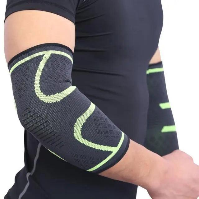 1PCS Instant Arm Support Elbow Sleeves Elastic Gym Elbow Support Sport Protective Pad Absorb Sweat Basketball Arm Sleeve For Workouts Stevvex