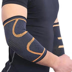 1PCS Instant Arm Support Elbow Sleeves Elastic Gym Elbow Support Sport Protective Pad Absorb Sweat Basketball Arm Sleeve For Workouts Stevvex