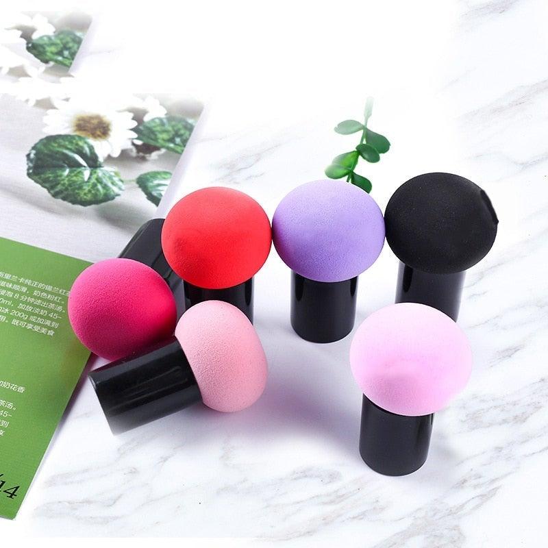 1pcs Makeup Mushroom Head Shape Cosmetic Sponge Face Liquid Cream Make Up Cosmetic Powder Dry And Wet Use for Powder Cream or Liquid Stevvex