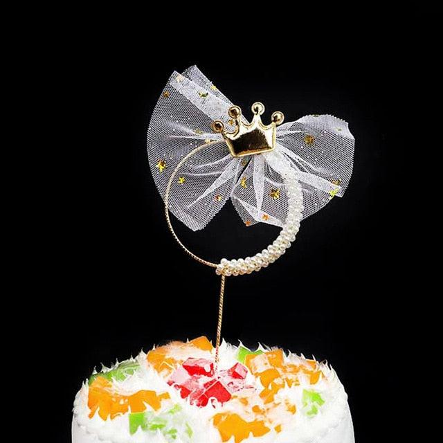 1Pcs Metal Happy Birthday Cake Topper Artificial flowers Cake Toppers Happy Birthday Cake Topper Metal And Acrylic Cake Decoration With Pink Artificial Flower Cluster For DIY Baby Shower Birthday Party Decoration Baking Decor Stevvex