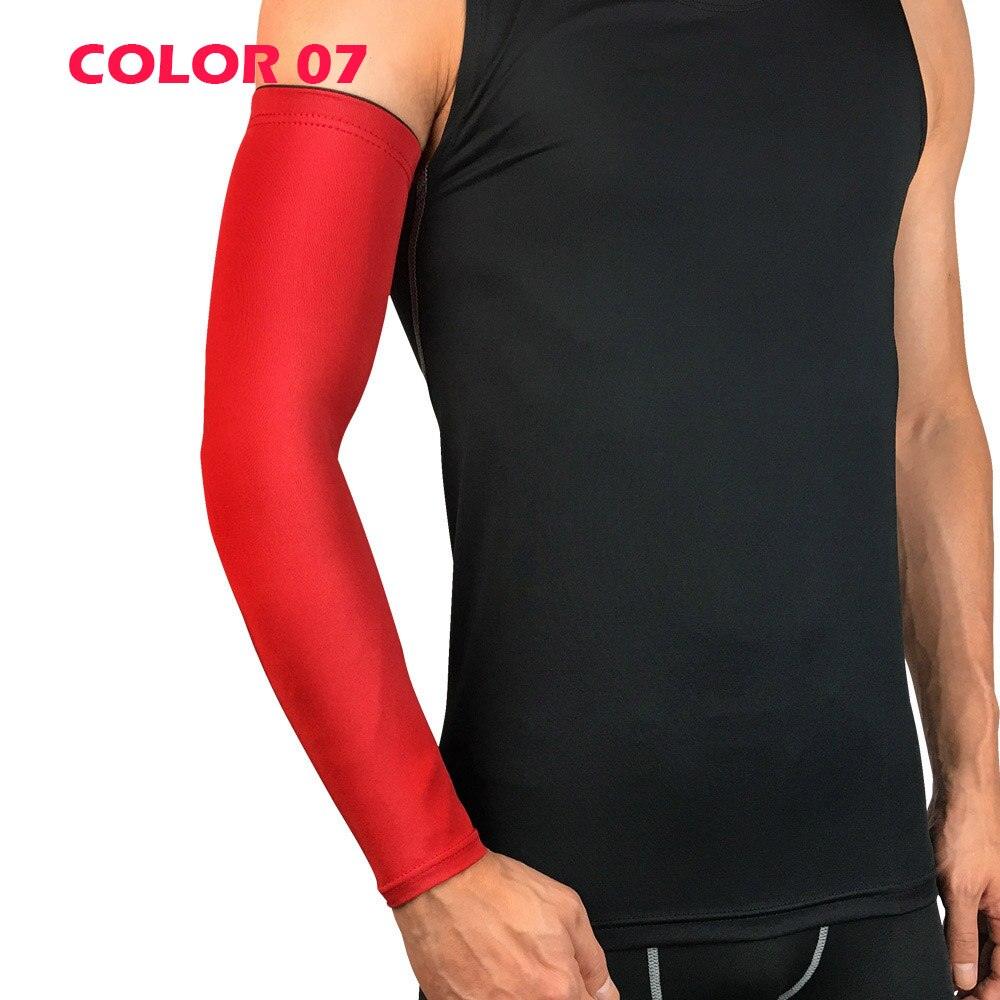 1Pcs Professional Sports Elastic Arm Guard Compression Arm Sleeves For Bike Motorcycle Basketball Volleyball Arm Sleeves Armband Sport Elbow Pads Arm Warmers Outdoor Workout Arm Cover Stevvex