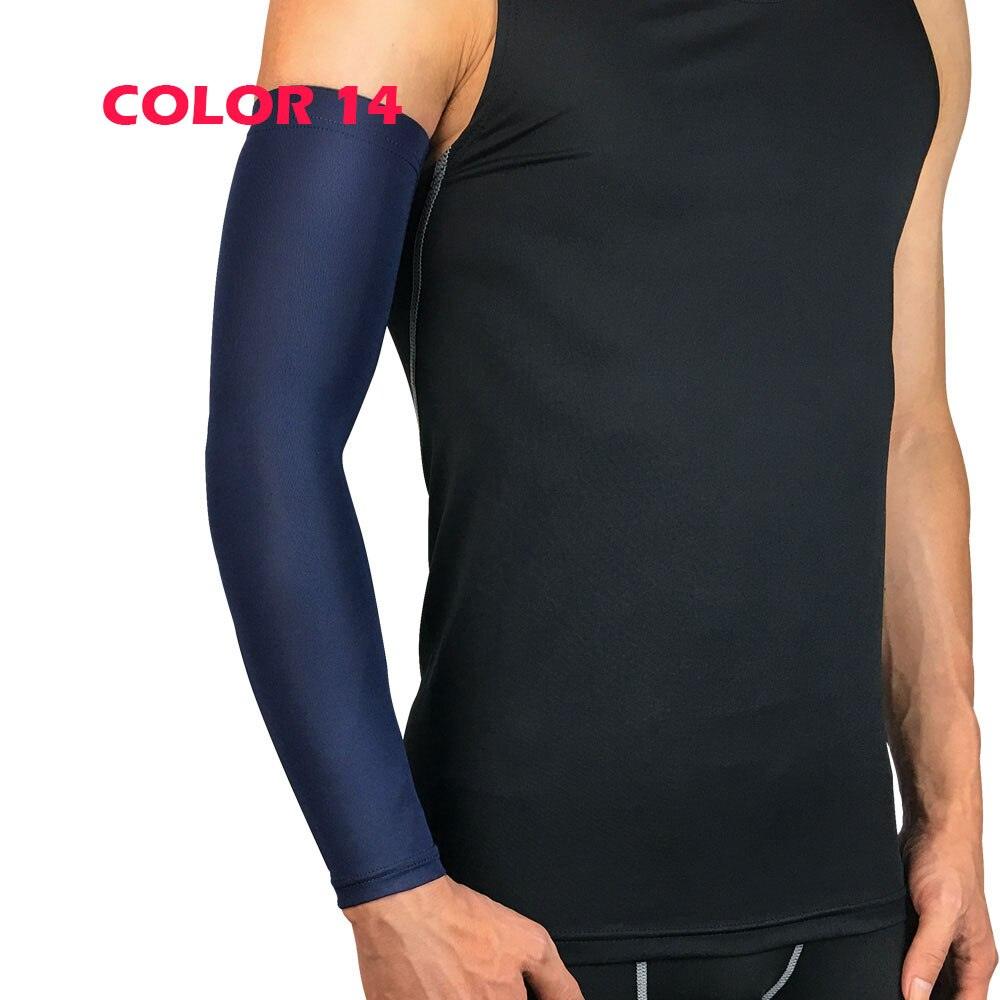 1Pcs Professional Sports Elastic Arm Guard Compression Arm Sleeves For Bike Motorcycle Basketball Volleyball Arm Sleeves Armband Sport Elbow Pads Arm Warmers Outdoor Workout Arm Cover Stevvex