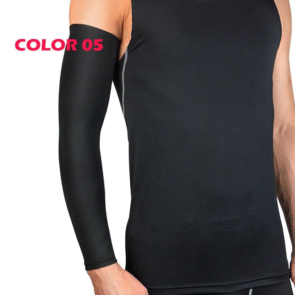 1Pcs Professional Sports Elastic Arm Guard Compression Arm Sleeves For Bike Motorcycle Basketball Volleyball Arm Sleeves Armband Sport Elbow Pads Arm Warmers Outdoor Workout Arm Cover Stevvex