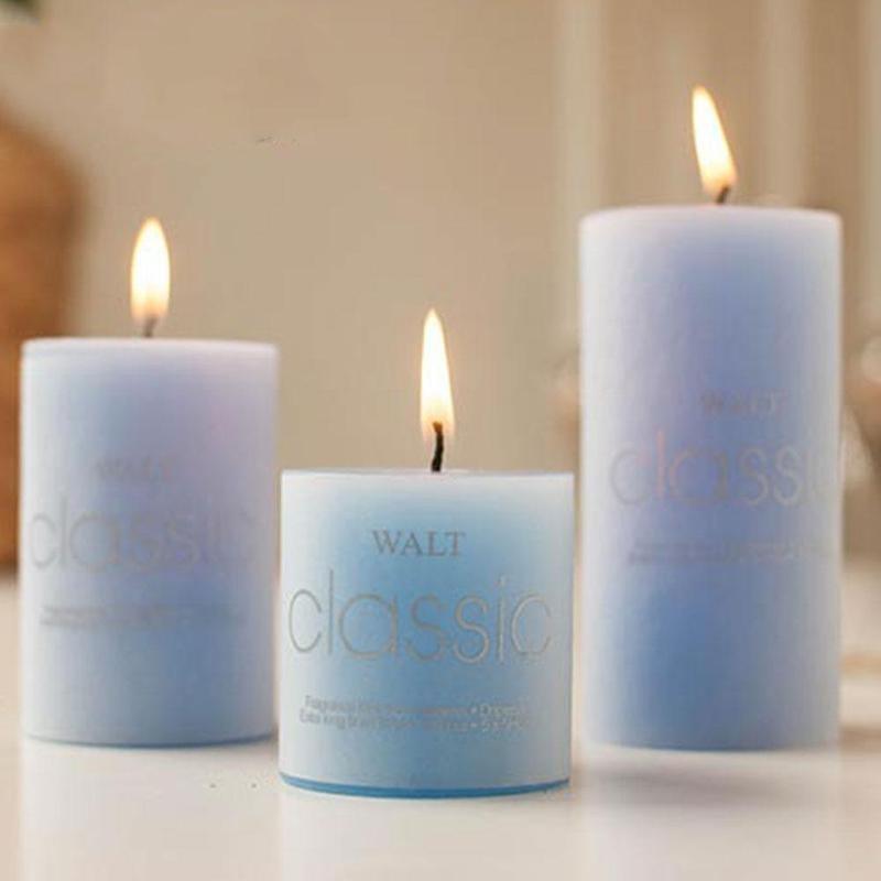 1pcs Scented Candles Craft Pure Soy Wax Wedding Column Wax Gifts Smokeless Fragrant Candle  Holiday Candles Winter Scented Soy Candles Fall Candles Decor Aromatherapy Candles Stevvex