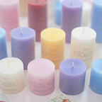1pcs Scented Candles Craft Pure Soy Wax Wedding Column Wax Gifts Smokeless Fragrant Candle  Holiday Candles Winter Scented Soy Candles Fall Candles Decor Aromatherapy Candles Stevvex