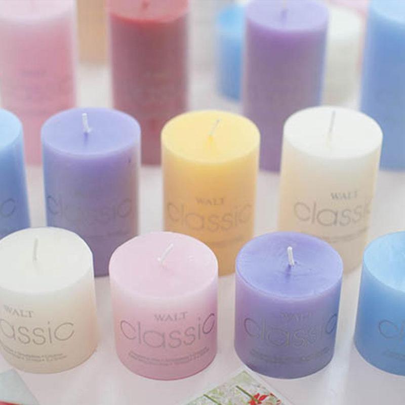 1pcs Scented Candles Craft Pure Soy Wax Wedding Column Wax Gifts Smokeless Fragrant Candle  Holiday Candles Winter Scented Soy Candles Fall Candles Decor Aromatherapy Candles Stevvex