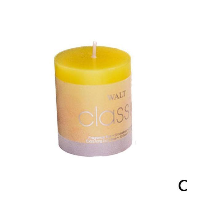 1pcs Scented Candles Craft Pure Soy Wax Wedding Column Wax Gifts Smokeless Fragrant Candle  Holiday Candles Winter Scented Soy Candles Fall Candles Decor Aromatherapy Candles Stevvex