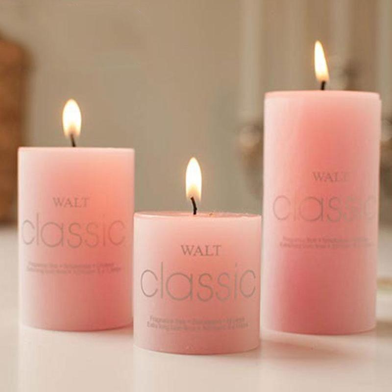 1pcs Scented Candles Craft Pure Soy Wax Wedding Column Wax Gifts Smokeless Fragrant Candle  Holiday Candles Winter Scented Soy Candles Fall Candles Decor Aromatherapy Candles Stevvex