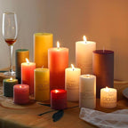 1pcs Scented Candles Craft Pure Soy Wax Wedding Column Wax Gifts Smokeless Fragrant Candle  Holiday Candles Winter Scented Soy Candles Fall Candles Decor Aromatherapy Candles Stevvex