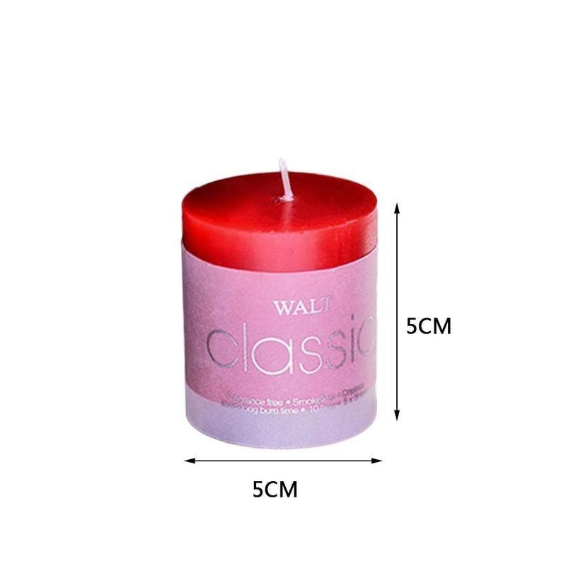 1pcs Scented Candles Craft Pure Soy Wax Wedding Column Wax Gifts Smokeless Fragrant Candle  Holiday Candles Winter Scented Soy Candles Fall Candles Decor Aromatherapy Candles Stevvex