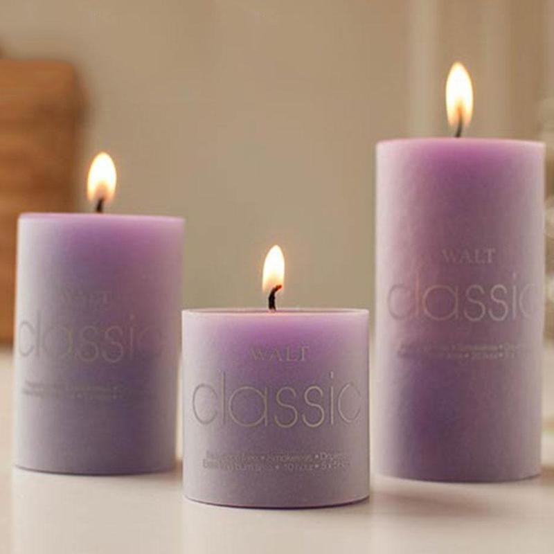 1pcs Scented Candles Craft Pure Soy Wax Wedding Column Wax Gifts Smokeless Fragrant Candle  Holiday Candles Winter Scented Soy Candles Fall Candles Decor Aromatherapy Candles Stevvex