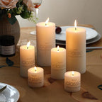 1pcs Scented Candles Craft Pure Soy Wax Wedding Column Wax Gifts Smokeless Fragrant Candle  Holiday Candles Winter Scented Soy Candles Fall Candles Decor Aromatherapy Candles Stevvex