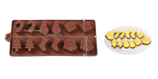 1PCS Silicone Mold 12 Cells Chocolate Mold Fondant Candy Bar Mould Cake Mode Decoration Kitchen Baking Accessories Silicone Break Apart Chocolate Molds Candy Protein Bar Silicone Mold Stevvex