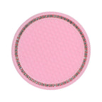 1PCS Universal 7cm Car Style Coasters Pad Pink Cup Holder Mat Rhinestone Waterproof Anti Slip Vehicle Bling Car Coasters Pink PVC Travel Auto Cup Holder Insert Coaster Anti Slip Crystal Vehicle Interior Accessories Cup Mats For Women Girl Stevvex