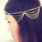 1pcs Vintage Faux Crystal Pearl Tiara Drop Bridal Headband Wedding Hair Accessories Crown Hair Band for Bride and Bridesmaids Stevvex