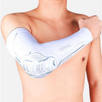 1Piece Sports Elbow Support Pads Breathable Arm Compression Shield Shape Crash Proof Elbow Pads Arm Sleeve Compression Sleeve For Outdoor Sports Running Basketball Football Volleyball Arm Cover