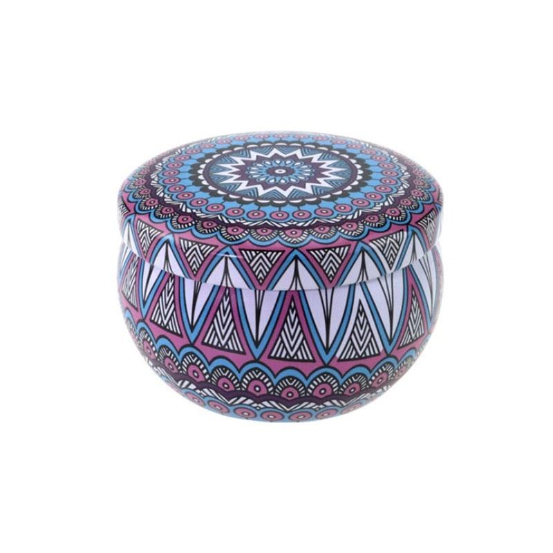 1Pieces Tin Jars Scented Candles Candle Tins Empty Candle Jars with Lids Scented Candle Containers Making Candles Kit Holder For Soy Wax Dry Storage With Flowers Can Fragrance Scented Candle Natural Soy Wax For Dry Storage Spices And Sweets Stevvex