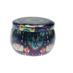 1Pieces Tin Jars Scented Candles Candle Tins Empty Candle Jars with Lids Scented Candle Containers Making Candles Kit Holder For Soy Wax Dry Storage With Flowers Can Fragrance Scented Candle Natural Soy Wax For Dry Storage Spices And Sweets Stevvex