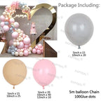 1Set Purple Pink Luxury Balloons For Birthday Wedding Party Decorations Baby Shower Decorations For Girl Stevvex