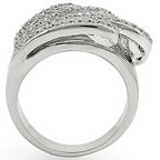 1W018 Rhodium Brass Ring – AAA CZ Stone (9.20g) | Hypoallergenic