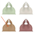 Leather Cloud Crossbody Bag Pi-Mart