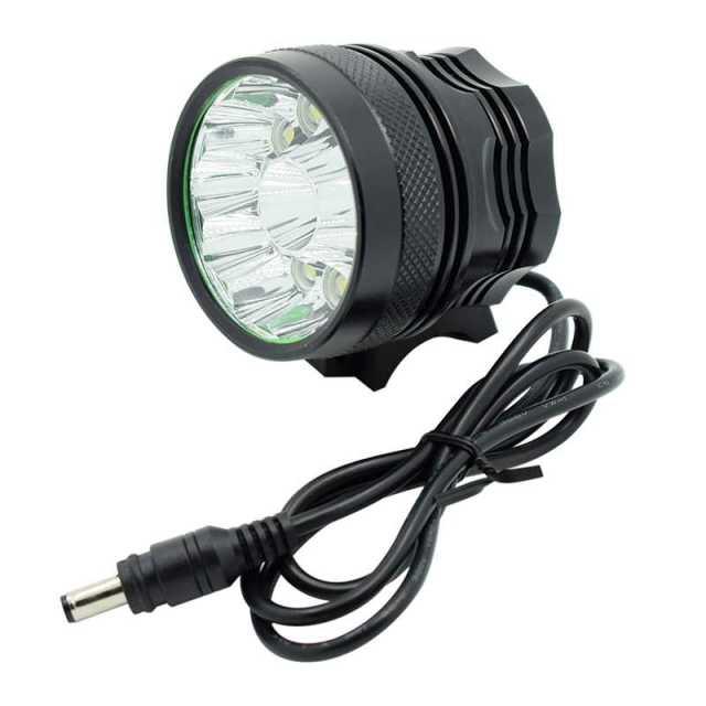 2 IN 1 Bicycle Headlight Bike Light Front Head Lamp Cycling Flashlight Mountain Bicycle Front Light With 6400mAh/8400mAh Rechargeable Battery Pack 3 Modes Bike Front Headlamp Stevvex