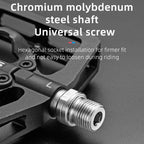 2 In 1 Bicycle Lock Pedal With Free Cleat For Road Bikes Aluminum Anti-Slip Sealed Bearing Lock Accessories Mountain Bike Pedals Bicycle Flat Platform Compatible With Mountain Bike Dual Function Sealed Clipless Aluminum 9/16" Pedals With Cleats Stevvex