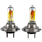 2 Pcs Car Super Bright H7 Xenon Halogen Upgraded Bright White Headlight Front Headlight Light Bulbs Lamp 12V Car Accessories Crystal Vision Ultra Upgraded Bright White Headlight Stevvex