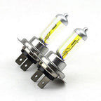 2 Pcs Car Super Bright H7 Xenon Halogen Upgraded Bright White Headlight Front Headlight Light Bulbs Lamp 12V Car Accessories Crystal Vision Ultra Upgraded Bright White Headlight Stevvex