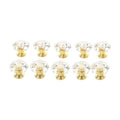 2 pcs Crystal Knobs Cupboard Drawer Pull Handle Door Knob Diamond Shape Cabinet Knob Home Furniture Accessories Dresser Knobs For Kitchen Furniture Kids Room Cabinet Knobs Stevvex