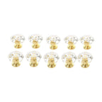 2 pcs Crystal Knobs Cupboard Drawer Pull Handle Door Knob Diamond Shape Cabinet Knob Home Furniture Accessories Dresser Knobs For Kitchen Furniture Kids Room Cabinet Knobs Stevvex