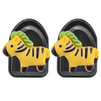 2 Pcs Simple Car Small Hooks Cartoon Decorative Cute Car Dashboard Hook Mini Hanger for Mask Heart Adhesive Hook for Hat Coat Towel Wall Hanging Multi Vehicle Sticky Hooks Durable Holder Automobile Styling Interior Organizer Ornaments Hook Stevvex